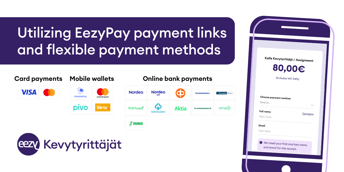 EezyPay Payment Methods - Accepted Payment Options